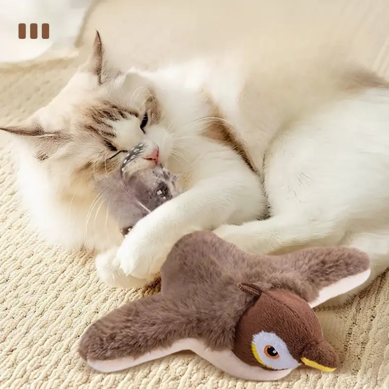 AsaViva! | Pássaro Interativo para Gatos - Diversão e Bem-Estar Miauzinho