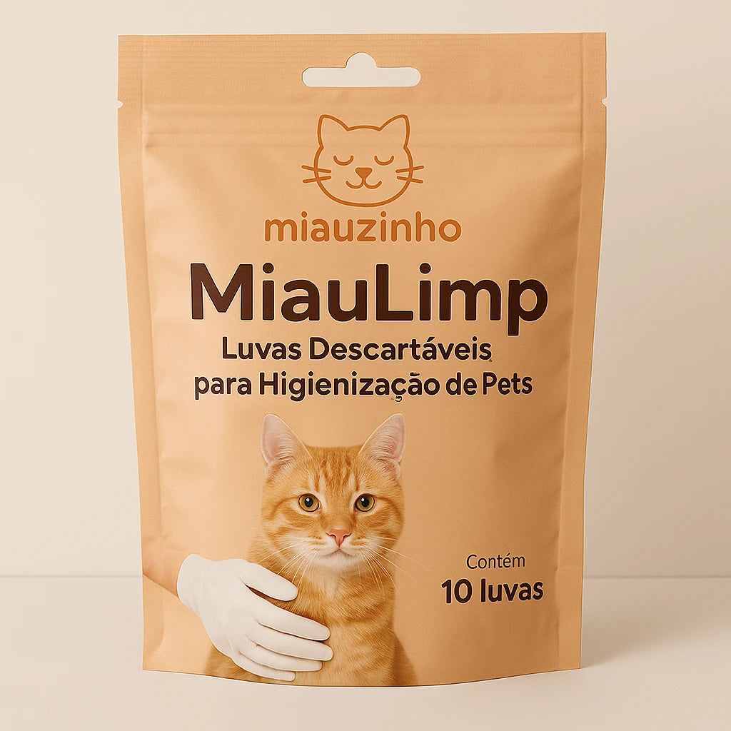 MiauLimp: Luvas Descartáveis para Higienização de Pets