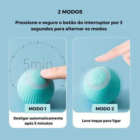MiauTwist — A bolinha inteligente que se move sozinha, transforma a diversão em saúde, alegria e instinto natural ativado do seu gato. [PROMOÇÃO EXCLUSIVA]